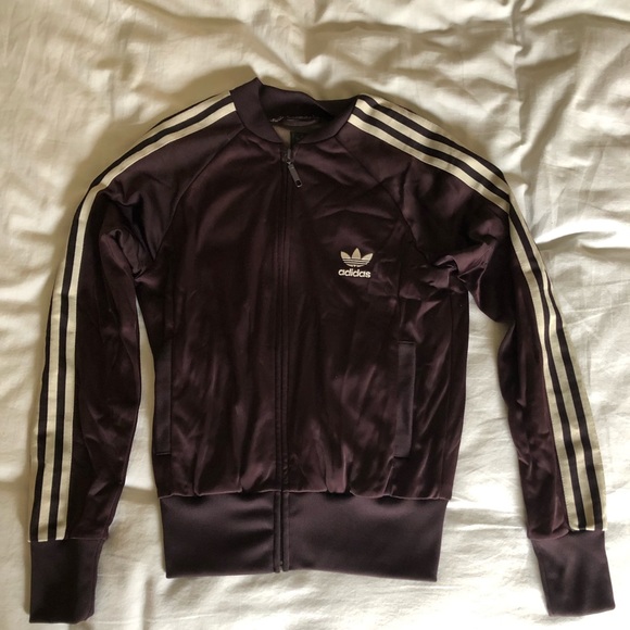 brown adidas tracksuit